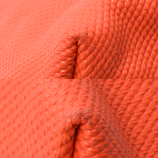 グッチ バッグ メンズ レディース エンボス ハンドバッグ トートバッグ 2WAY キャンバス ホワイト オレンジ系 782741 GUCCI 中古