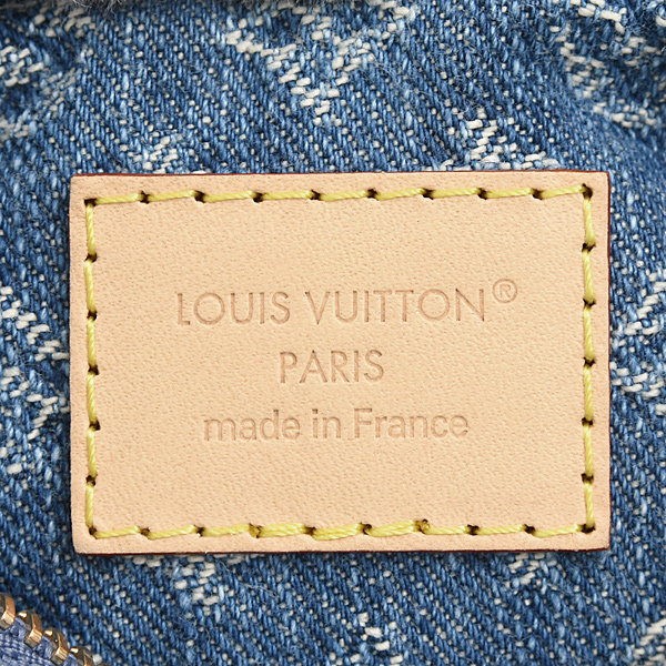 ルイヴィトン バッグ レディース モノグラムデニム ポシェットバレー ミニハンドバッグ ブルー Louis Vuitton M13571 中古
