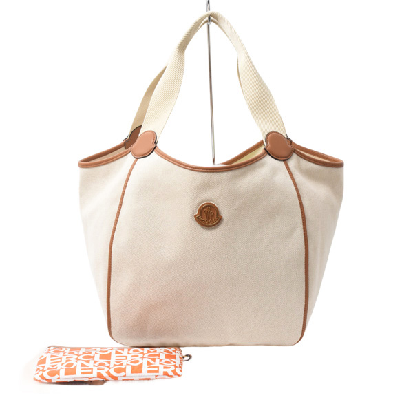 モンクレール バッグ レディース メンズ NALANI ナラニ トートバッグ キャンバス MONCLER 5D000 03 M3062 中古