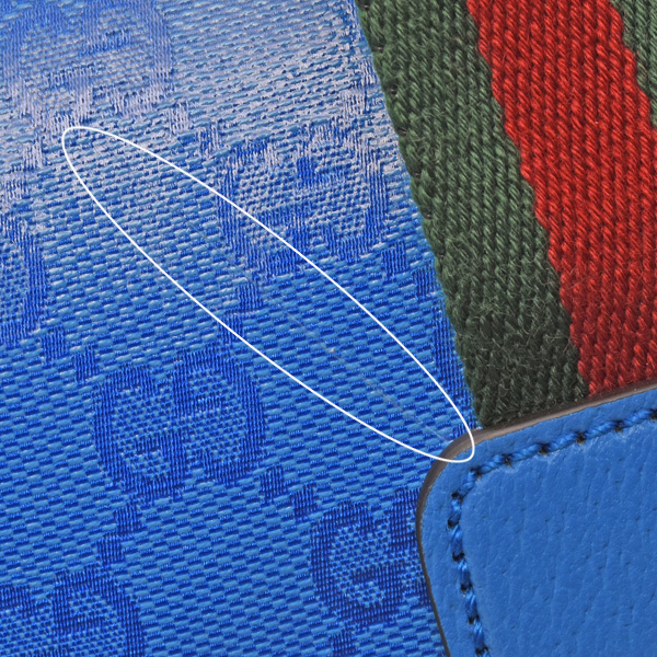 グッチ バッグ メンズ レディース GGクリスタル ボストンバッグ ショルダーバッグ 2WAY ブルー系 758664 GUCCI