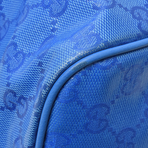 グッチ バッグ メンズ レディース GGクリスタル ボストンバッグ ショルダーバッグ 2WAY ブルー系 758664 GUCCI