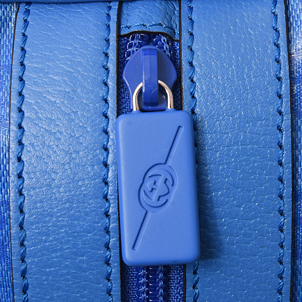 グッチ バッグ メンズ レディース GGクリスタル ボストンバッグ ショルダーバッグ 2WAY ブルー系 758664 GUCCI