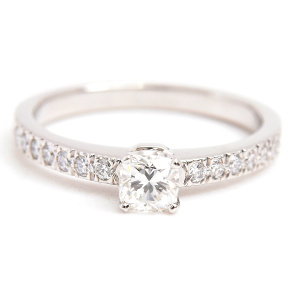 ティファニー 指輪 レディース ノヴォ ダイヤモンド リング D0.31ct 11.5号 プラチナ TIFFANY PT950 中古