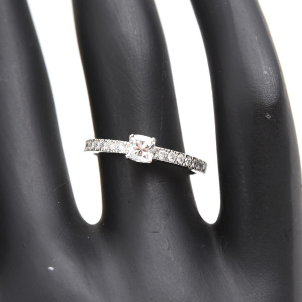 ティファニー 指輪 レディース ノヴォ ダイヤモンド リング D0.31ct 11.5号 プラチナ TIFFANY PT950 中古