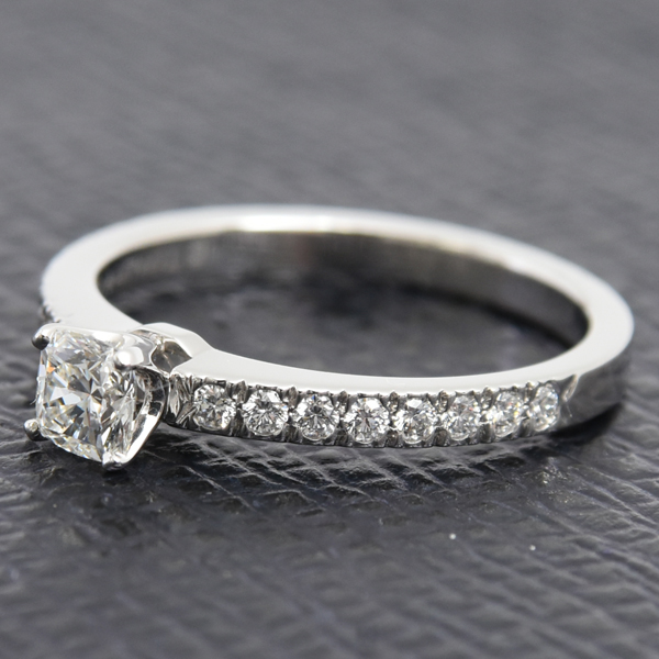 ティファニー 指輪 レディース ノヴォ ダイヤモンド リング D0.31ct 11.5号 プラチナ TIFFANY PT950 中古