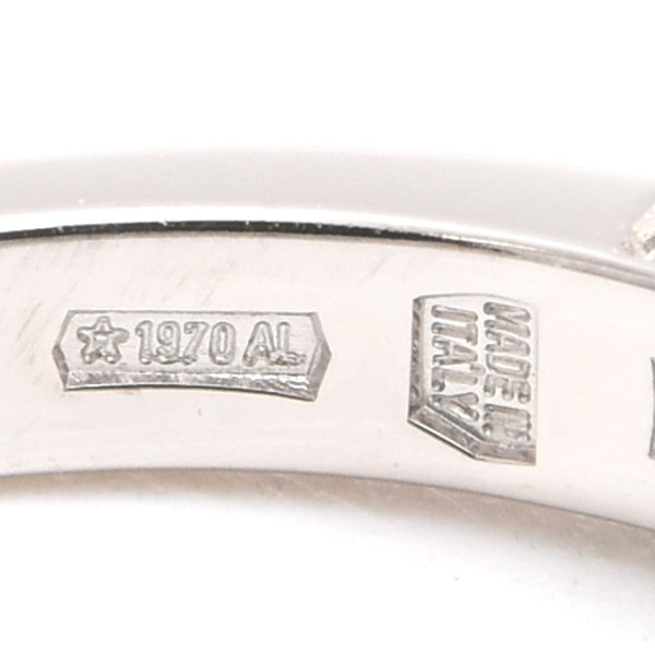 ブルガリ 指輪 レディース デディカータ・ア・ヴェネチア ダイヤ リング D0.33ct 9.5号 プラチナ BVLGARI 中古