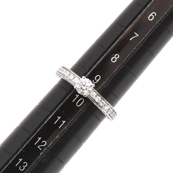 ブルガリ 指輪 レディース デディカータ・ア・ヴェネチア ダイヤ リング D0.33ct 9.5号 プラチナ BVLGARI 中古