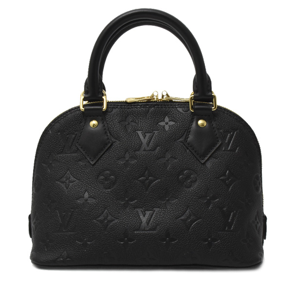 ルイヴィトン バッグ レディース アルマBB ショルダーバッグ ハンドバッグ モノグラム アンプラント ノワール Louis Vuitton M26409 未使用展示品