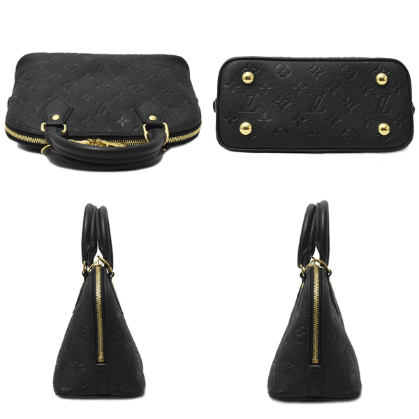 ルイヴィトン バッグ レディース アルマBB ショルダーバッグ ハンドバッグ モノグラム アンプラント ノワール Louis Vuitton M26409 未使用展示品
