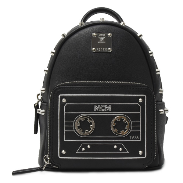 エムシーエム バッグ レディース トップハンドルバッグ バックパック リュック ブラック MCM 中古
