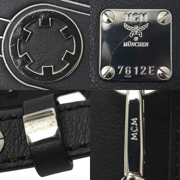 エムシーエム バッグ レディース トップハンドルバッグ バックパック リュック ブラック MCM 中古