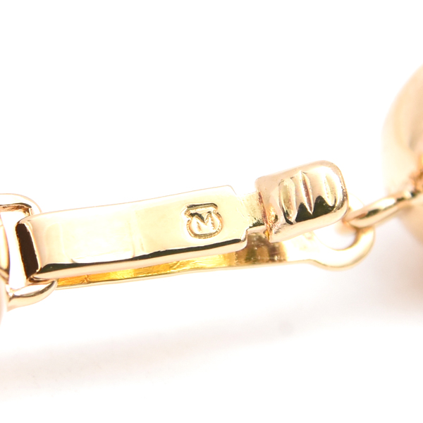 ミキモト ネックレス レディース ベビーパール チョーカー ネックレス 3.3mm～3.7mm珠 イエローゴールド MIKIMOTO K18 中古