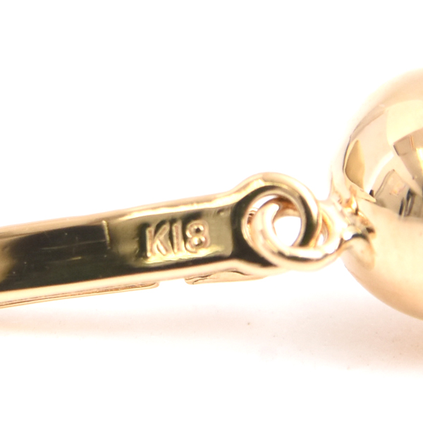 ミキモト ネックレス レディース ベビーパール チョーカー ネックレス 3.3mm～3.7mm珠 イエローゴールド MIKIMOTO K18 中古