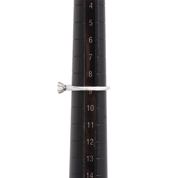 ティファニー 指輪 レディース セッティング エンゲージメント リング 9号 ダイヤ 0.28ct プラチナ PT950 TIFFANY 中古