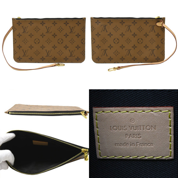 ルイヴィトン モノグラムリバース キャリーイット ビデオプリント トートバッグ Louis Vuitton M45198 中古