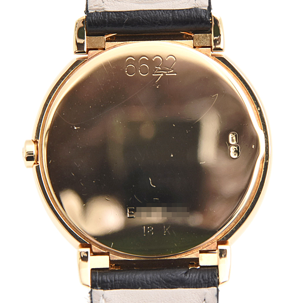 ロレックス 時計 レディース チェリーニ 11Pダイヤ クォーツ E番 ホワイト文字盤 750YG K18 ROLEX 6622 中古
