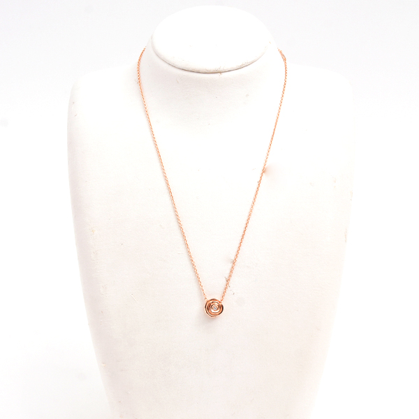 クリスチャンディオール ネックレス レディース ローズディオール クチュール ネックレス ピンクゴールド Christian Dior 750PG 中古