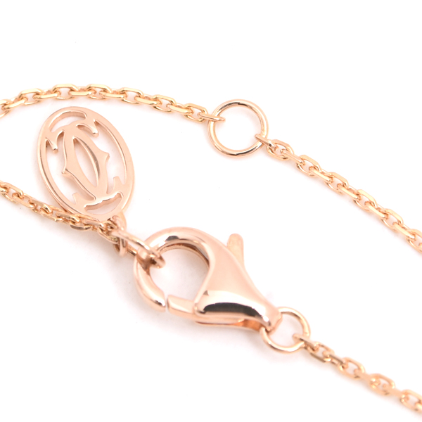 カルティエ ネックレス レディース エタンセルドゥ カルティエ ダイヤ ネックレス ピンクゴールド Cartier 750PG 中古