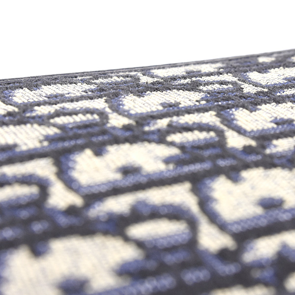 クリスチャンディオール バッグ レディース オブリーク フォンショルダー 2WAY チェーンショルダー ネイビー キャンバス Christian Dior 中古