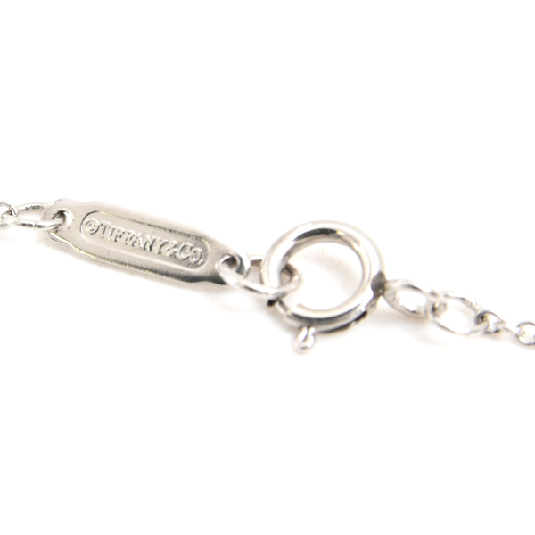 ティファニー ネックレス レディース ビクトリア ミディアム ダイヤモンド ネックレス プラチナ TIFFANY PT950 中古