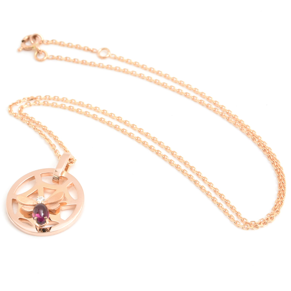 ショーメ ネックレス レディース アトラップ モア ネックレス ピンクゴールド CHAUMET 750PG 中古
