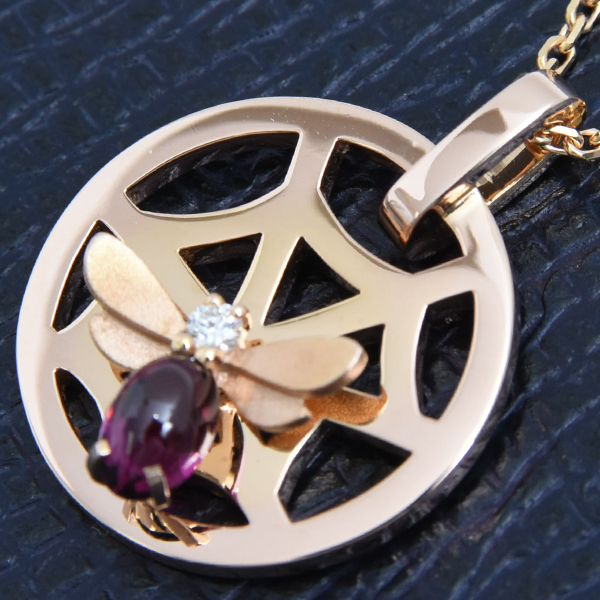 ショーメ ネックレス レディース アトラップ モア ネックレス ピンクゴールド CHAUMET 750PG 中古