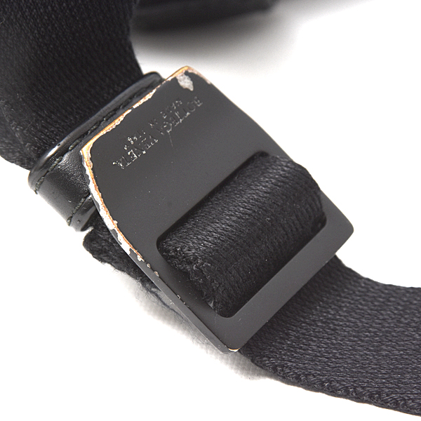 ボッテガヴェネタ メンズ バッグ 巾着型ショルダーバッグ インナーバッグ付き レザー ブラック BOTTEGA VENETA 中古