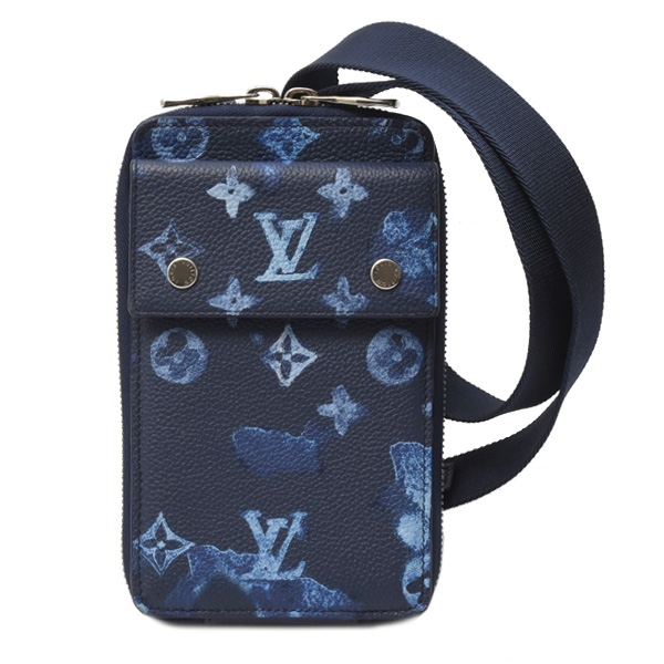 ルイヴィトン バッグ フォン ポーチ ショルダーバッグ モノグラム ウォーターカラー Louis Vuitton M80466 中古