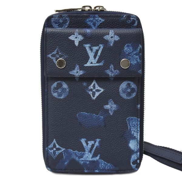 ルイヴィトン バッグ フォン ポーチ ショルダーバッグ モノグラム ウォーターカラー Louis Vuitton M80466 中古