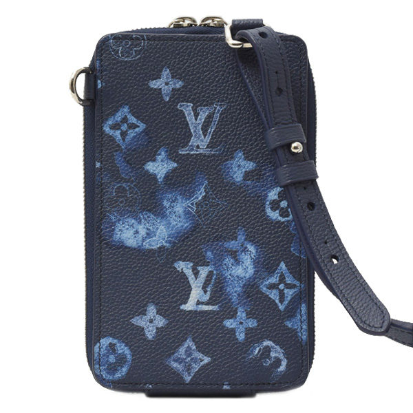 ルイヴィトン バッグ フォン ポーチ ショルダーバッグ モノグラム ウォーターカラー Louis Vuitton M80466 中古