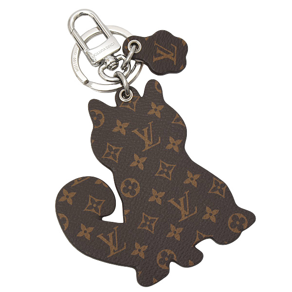 ルイヴィトン ブランド小物 メンズ レディース モノグラム ポルトクレ LVシバ キーホルダー Louis Vuitton M01199 未使用展示品