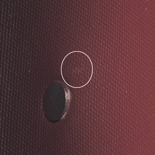 グッチ バッグ レディース GGシャドウ スーパーミニ ショルダーバッグ PVC レッド系 802029 GUCCI 中古