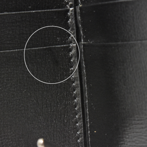 グッチ 財布 メンズ GGスプリーム マネークリップ式 二つ折り財布 カードケース PVC ブラック 700686 GUCCI 未使用展示品