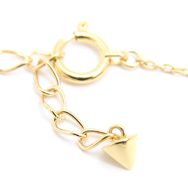 タサキ ネックレス レディース コメット プラス パール 7.6mm珠 イエローゴールド TASAKI 750YG 中古