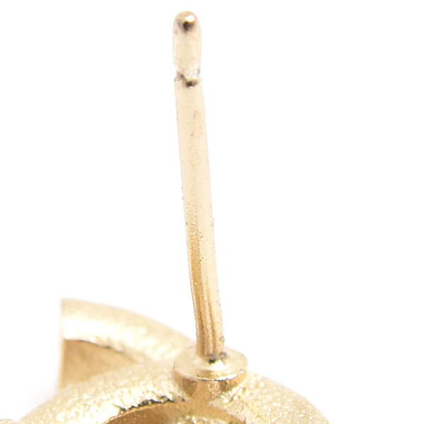 シャネル ピアス レディース ココマーク ラインストーン ゴールドカラー COCO CHANEL C24C GP 中古