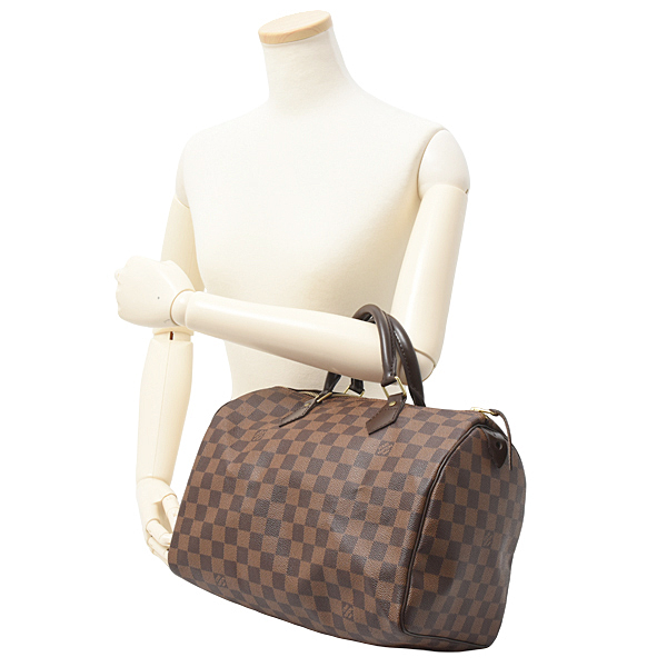 ルイヴィトン バッグ レディース ダミエ スピーディ30 ハンドバッグ Louis Vuitton N41531 中古