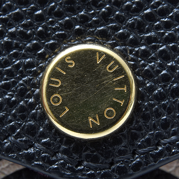 ルイヴィトン バッグ レディース モノグラムアンプラント ポシェットフェリシー ブラックベージュ バイカラー Louis Vuitton M80482 中古