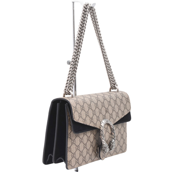 グッチ バッグ レディース デュオニュソス チェーンショルダーバッグ GGスプリーム PVC×レザー GUCCI 400249 中古