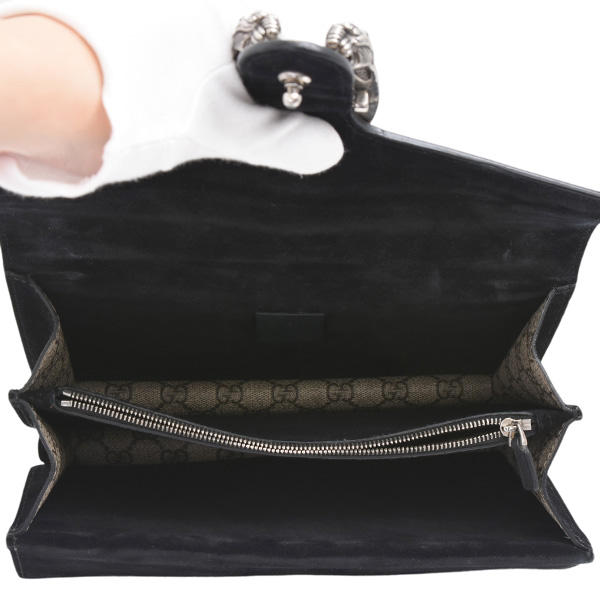 グッチ バッグ レディース デュオニュソス チェーンショルダーバッグ GGスプリーム PVC×レザー GUCCI 400249 中古