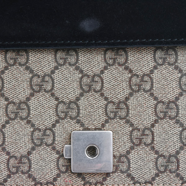 グッチ バッグ レディース デュオニュソス チェーンショルダーバッグ GGスプリーム PVC×レザー GUCCI 400249 中古