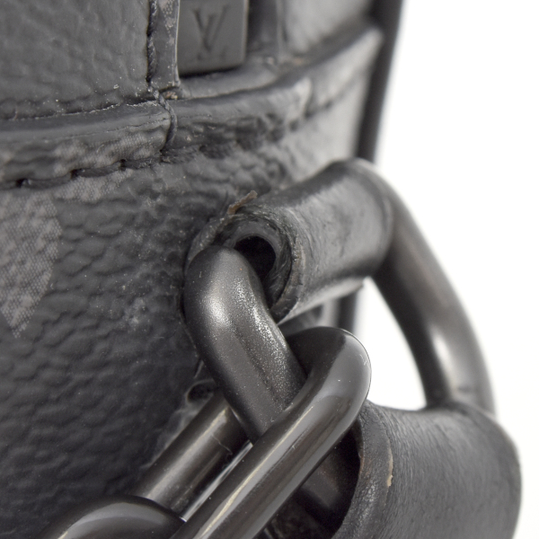 ルイヴィトン バッグ メンズ ミニソフトトランク モノグラムエクリプス ショルダーバッグ M44735 Louis Vuitton 中古