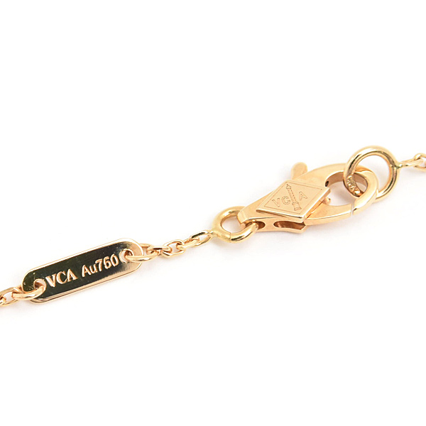 ヴァンクリーフ&アーペル ブレスレット レディース フリヴォル 1Pダイヤ ピンクゴールド Van Cleef & Arpels 750PG 中古