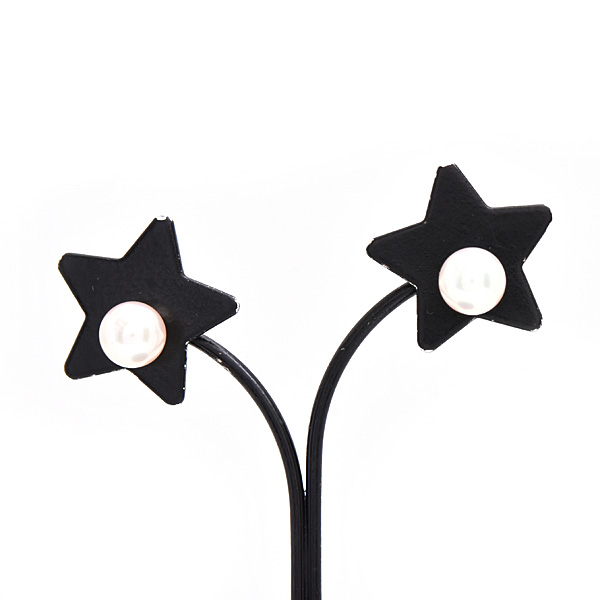 ミキモト ピアス ピアス 1Pパール 7.0mm～7.1mm珠 イエローゴールド K18 MIKIMOTO 中古