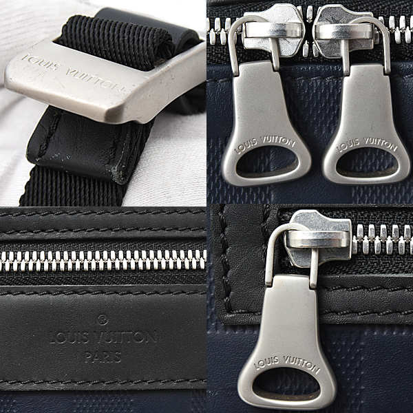 ルイヴィトン バッグ メンズ ダミエ アンフィニ キャンパス バックパック アストラル ダミエ アンフィニ レザー LOUIS VUITTON N40091 中古