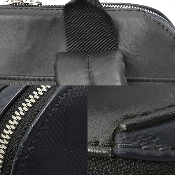 ルイヴィトン バッグ メンズ ダミエ アンフィニ キャンパス バックパック アストラル ダミエ アンフィニ レザー LOUIS VUITTON N40091 中古