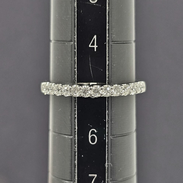 ヴァンドーム青山 指輪 レディース 13Pダイヤ ハーフエタニティ リング 5号 0.23ct プラチナ VENDOME AOYAMA PT900 中古