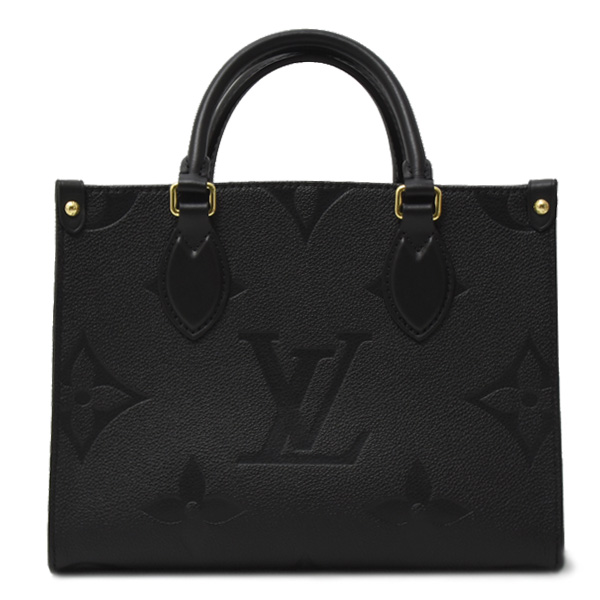 ルイヴィトン バッグ オンザゴーPM ハンドバッグ 2WAY アンプラント ノワール Louis Vuitton M45653 中古