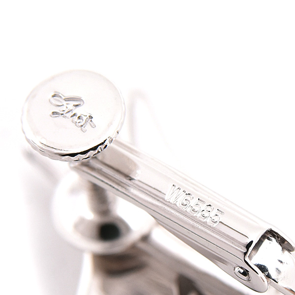 ジュネ イヤリング レディース ダイヤモンド デザイン イヤリング D0.20ct ホワイトゴールド 750WG×585WG Jeunet 中古