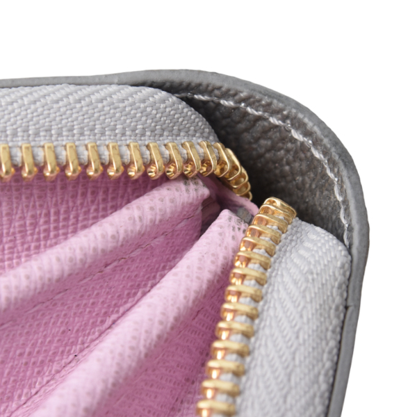 ルイヴィトン Louis Vuitton ジッピーウォレット モノグラムフローラル LVガーデン 長財布 ロングウォレット シルバー M81765 中古