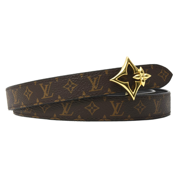 ルイヴィトン 服飾小物 レディース ベルト フラワーグラム 30MM リバーシブル M8373U Louis Vuitton 中古